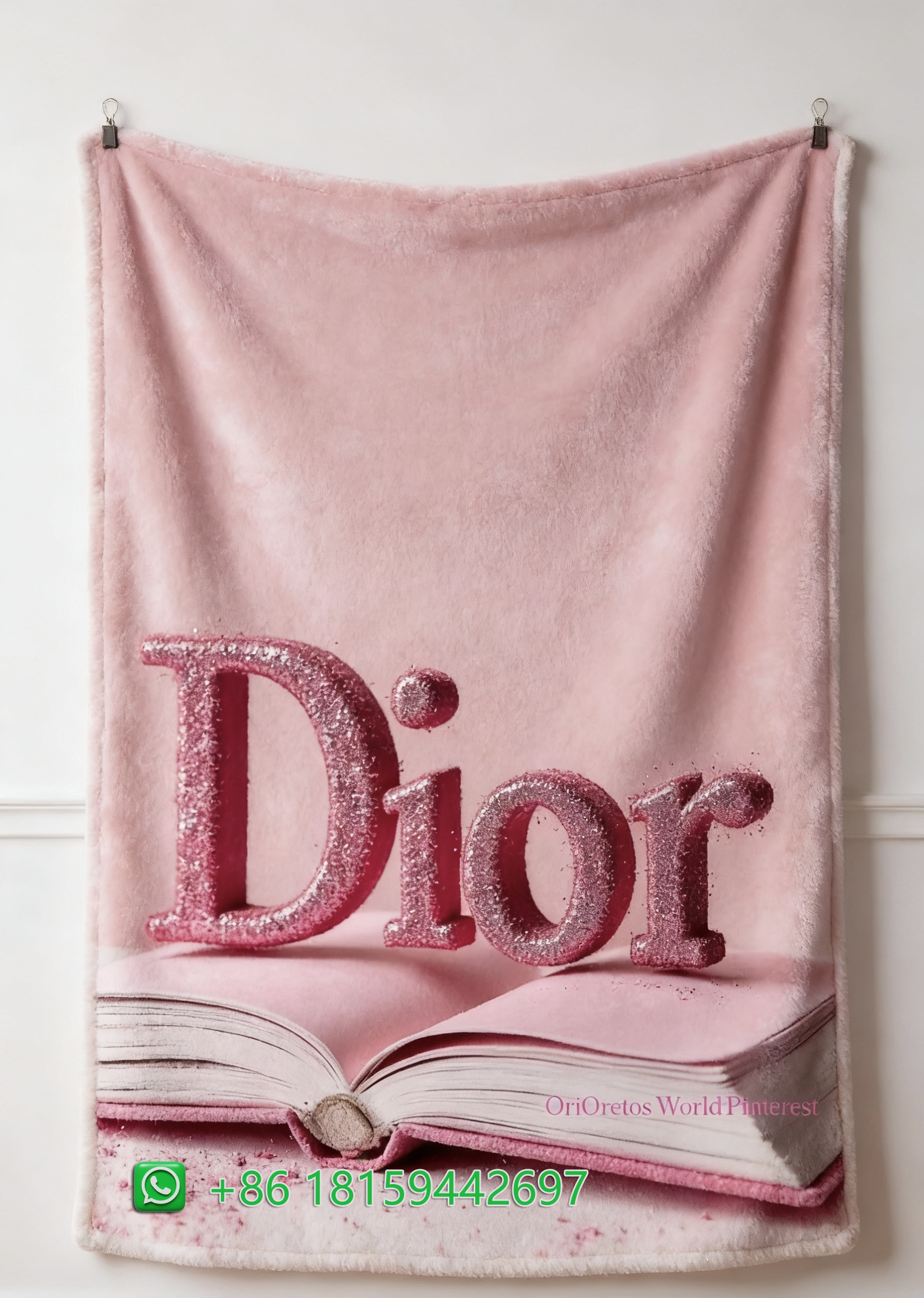 Dior Throw Blankets